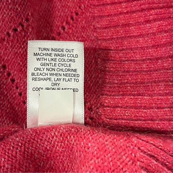 Maurice’s casual long sleeve scoop neck Pink Sweater size small - Picture 9 of 12